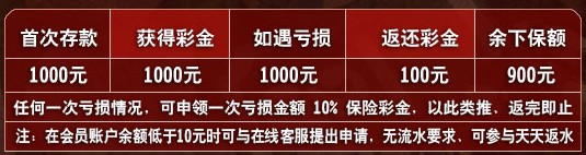 姚记娱乐城：首存送保险 最高可获100%